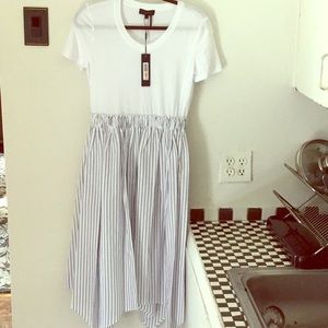 DONNA KARAN COTTON EASY BREEZY DRESS